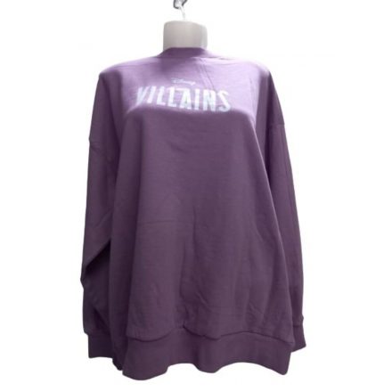 Női XS-es lila oversized pulóver - Disney - Villains - ÚJ