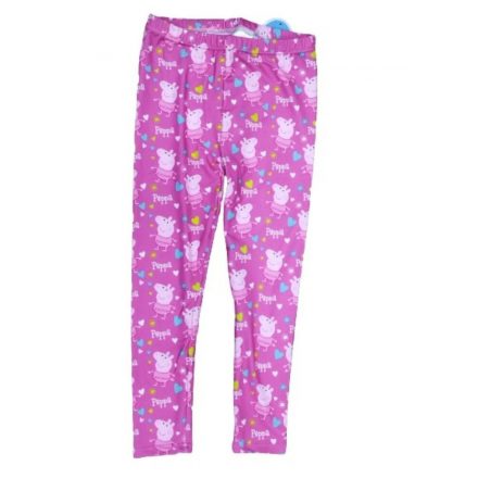 116-os rózsaszín leggings - Peppa Pig, Peppa Malac - ÚJ