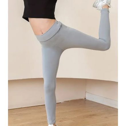 140-146-os szürke lányka sport leggings - ÚJ