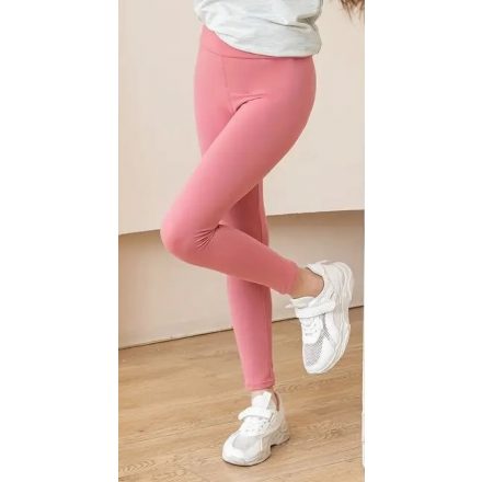 140-146-os mályvaszínű lányka sport leggings - ÚJ