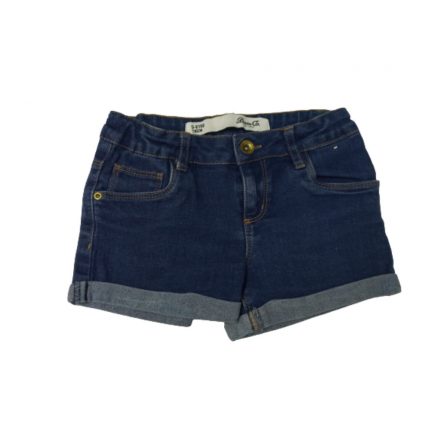 116-os kék lány farmer rövidnadrág, short - Denim Co