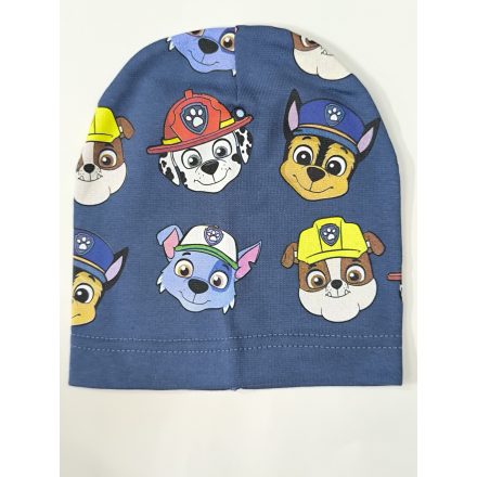 50-52 cm-es fejre középkék pamutsapka - Paw Patrol - Mancs őrjárat - ÚJ