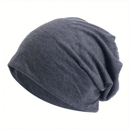 Szürke beanie sapka, unisex, felnőtt méret - ÚJ