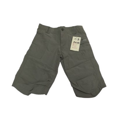 128-as khaki vászon rövidnadrág, short - Contain - ÚJ