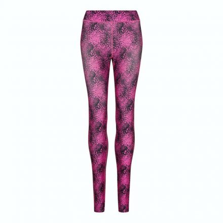 Női XS-es fekete-pink mintás sportnadrág, leggings - Just Cool - ÚJ