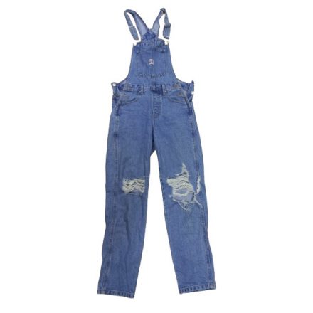 Női XS-es világoskék kantáros farmernadrág - Pull&Bear