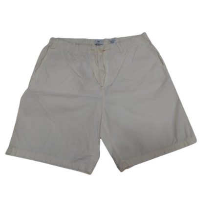 Férfi L-es vajszínű vászon short, rövidnadrág - H&M Relaxed Fit