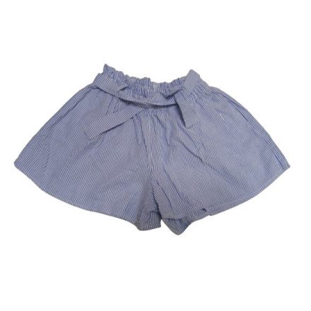 134-es kék-fehér csíkos rövidnadrág, short - H&M