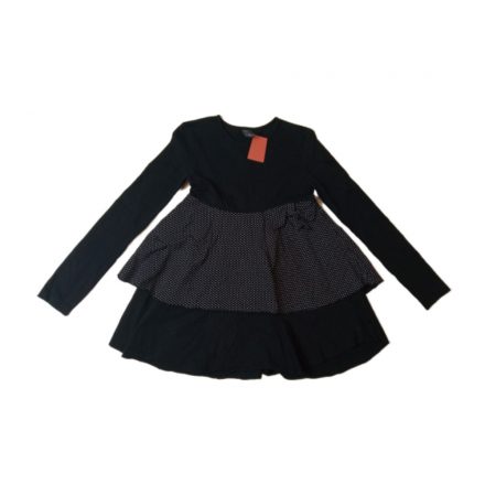 128-as fekete pöttyös masnis ruha - Zara