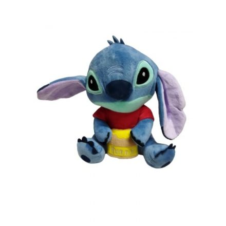 Kék plüss figura, mézesbödönös - Lilo és Stitch - ÚJ