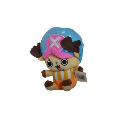 Kék kalapos plüss anime figura - Chopper - One Piece - ÚJ