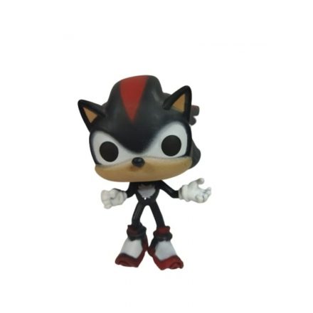 15 cm-es fekete műanyag figura - Shadow - Sonic - ÚJ